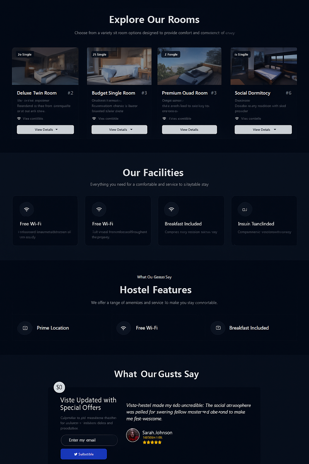 HostelGlide – Hostel & Hotel Management System preview